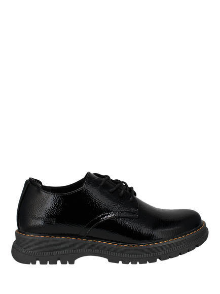 Westland by Josef Seibel Peyton 10 Patent Chunky Derby Shoes, Black, Black