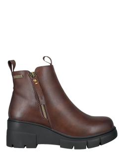Westland by Josef Seibel Willey 03 Wedge Boots, Brown