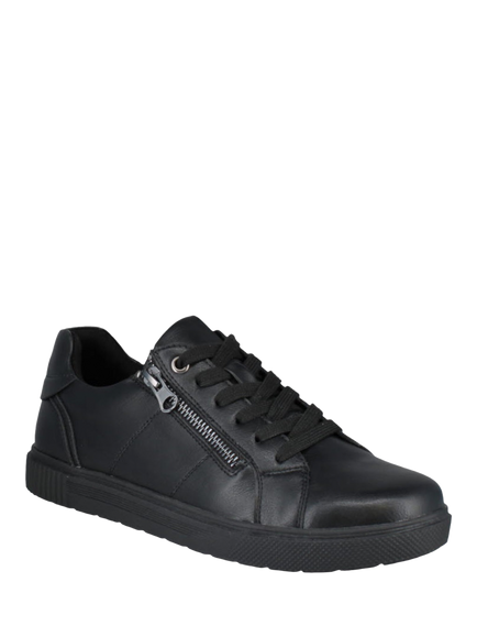 Westland by Josef Seibel Kendall 01 Lace Up Trainers, Black - view 2, Black
