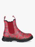 Westland by Josef Seibel Peyton 05 Red Print Chelsea Boots, Red/Multi