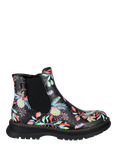Westland by Josef Seibel Peyton 02 Floral Chelsea Boots, Black/Multi