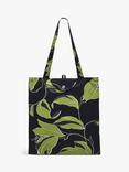 Radley Bonsai Floral Foldaway Responsible Foldaway Shopper Bag, Black/Multi