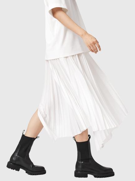 AllSaints Hallie Leather Calf Boots - view 2, Black