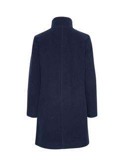 Part Two Isabellis Wool Blend Coat, Dark Navy - view 2, Dark Navy