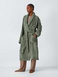 John Lewis Egyptian Cotton Unisex Bath Robe, Rosemary