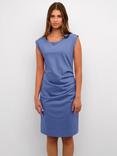 KAFFE India Cocktail Dress, Blue Indigo