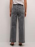 KAFFE Ryana Wide Leg Jeans, Light Grey Denim