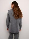 KAFFE Ryana Denim Shirt, Light Grey