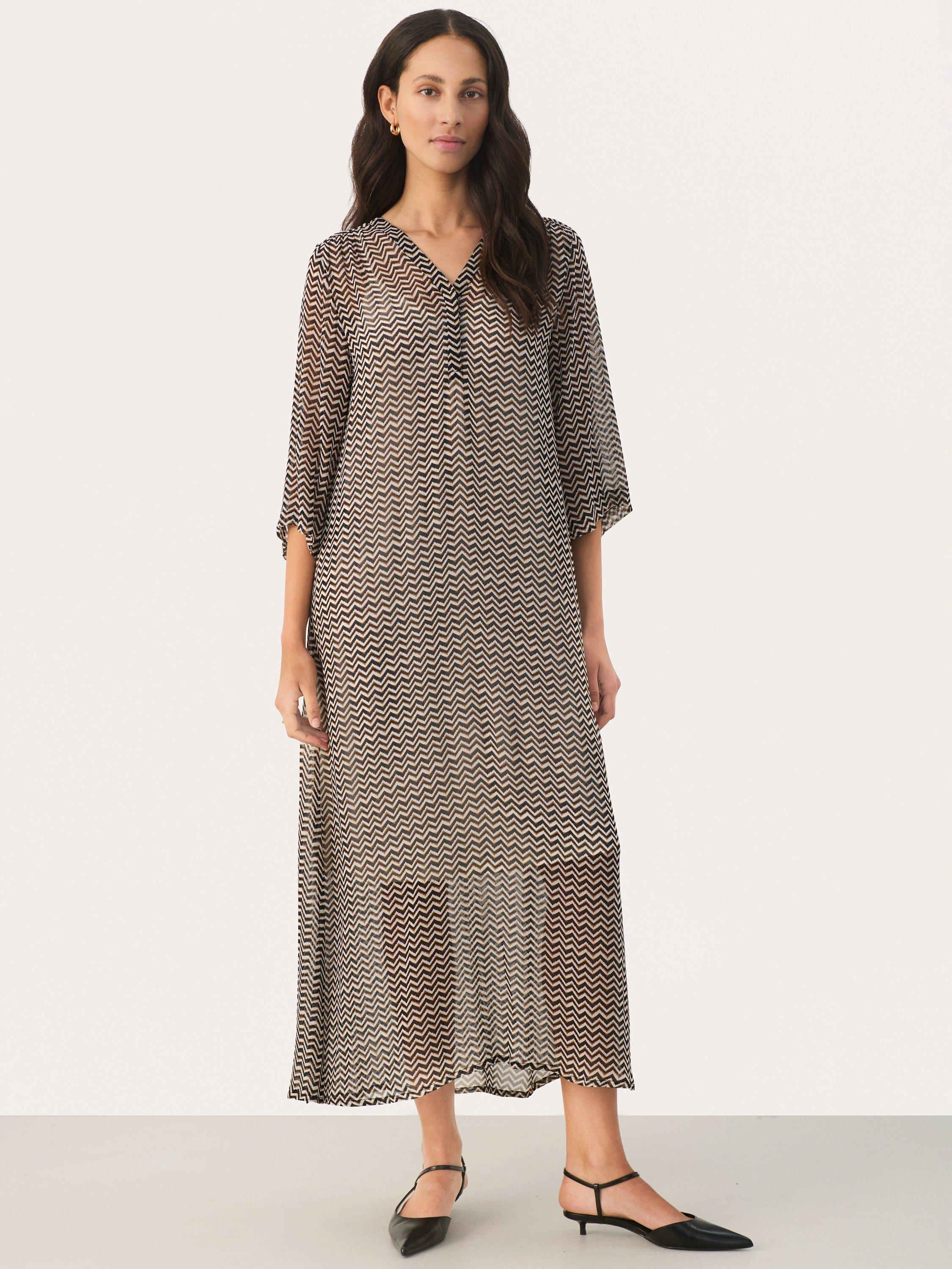 Part Two Berit Maxi Dress, Black/Multi