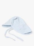 Lindex Baby Organic Cotton Sun Hat, Light Dusty Blue