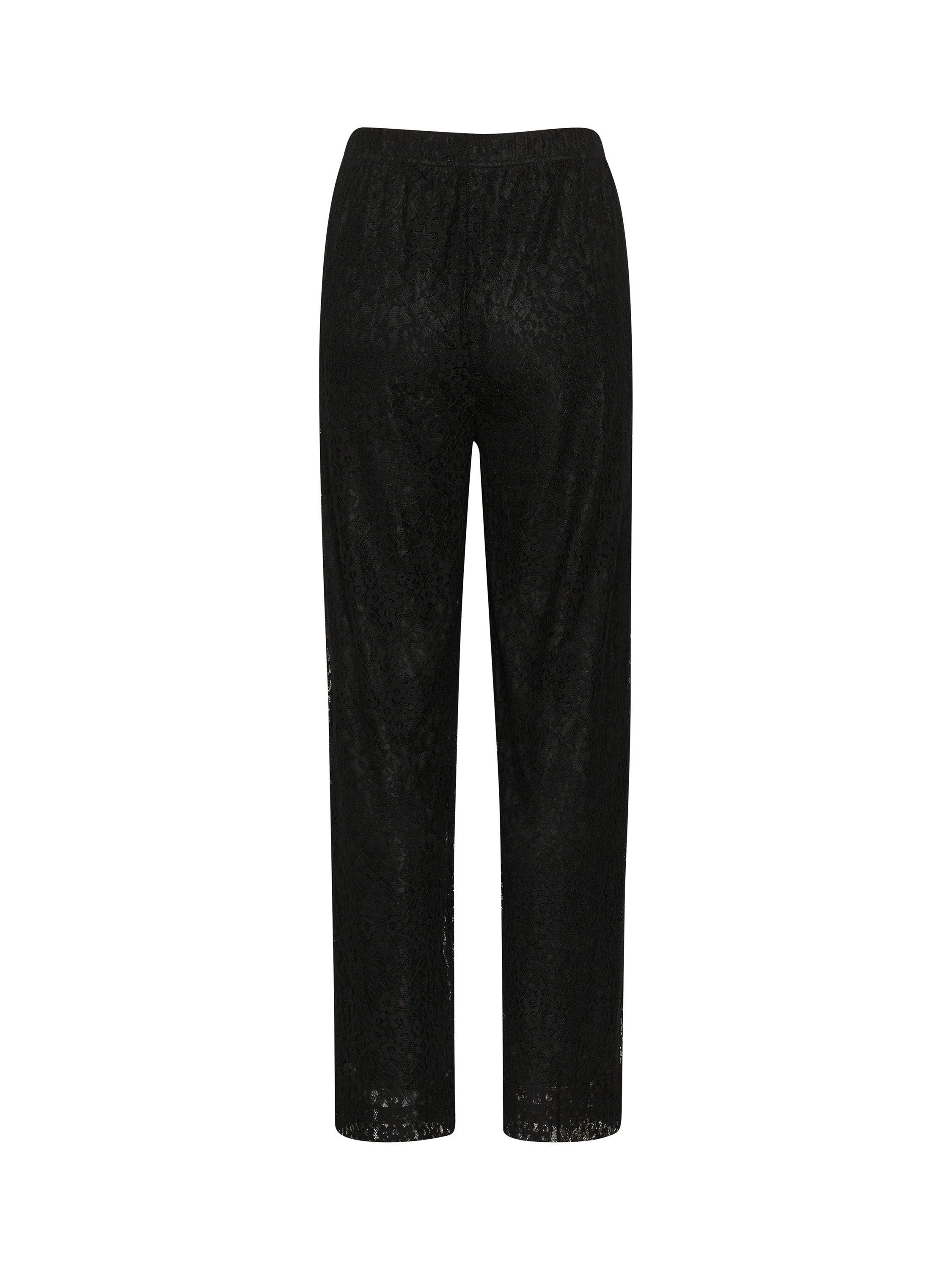 Product image 6 of 6, which shows Saint Tropez Filipa Lace Trousers, Black, XS