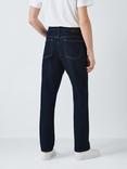 John Lewis ANYDAY Straight Fit Denim Jeans, Dark Blue