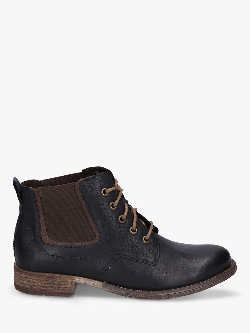 Josef Seibel Sienna 83 Leather Boots Black