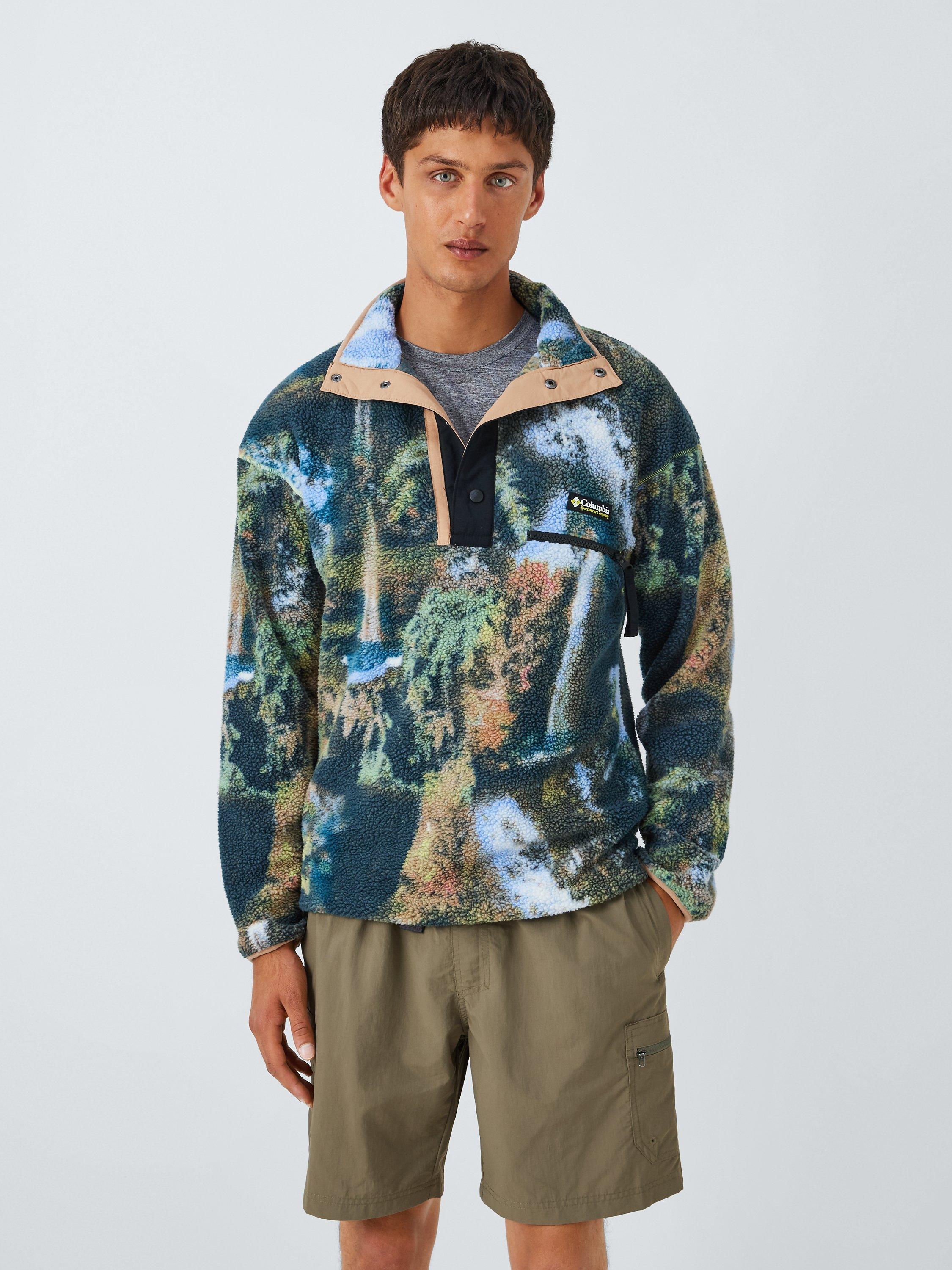 Columbia Helvetia Half Snap Fleece, Napa Green Chas