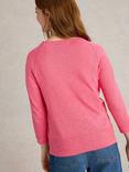 White Stuff Naria Linen Blend V-Neck Cardigan