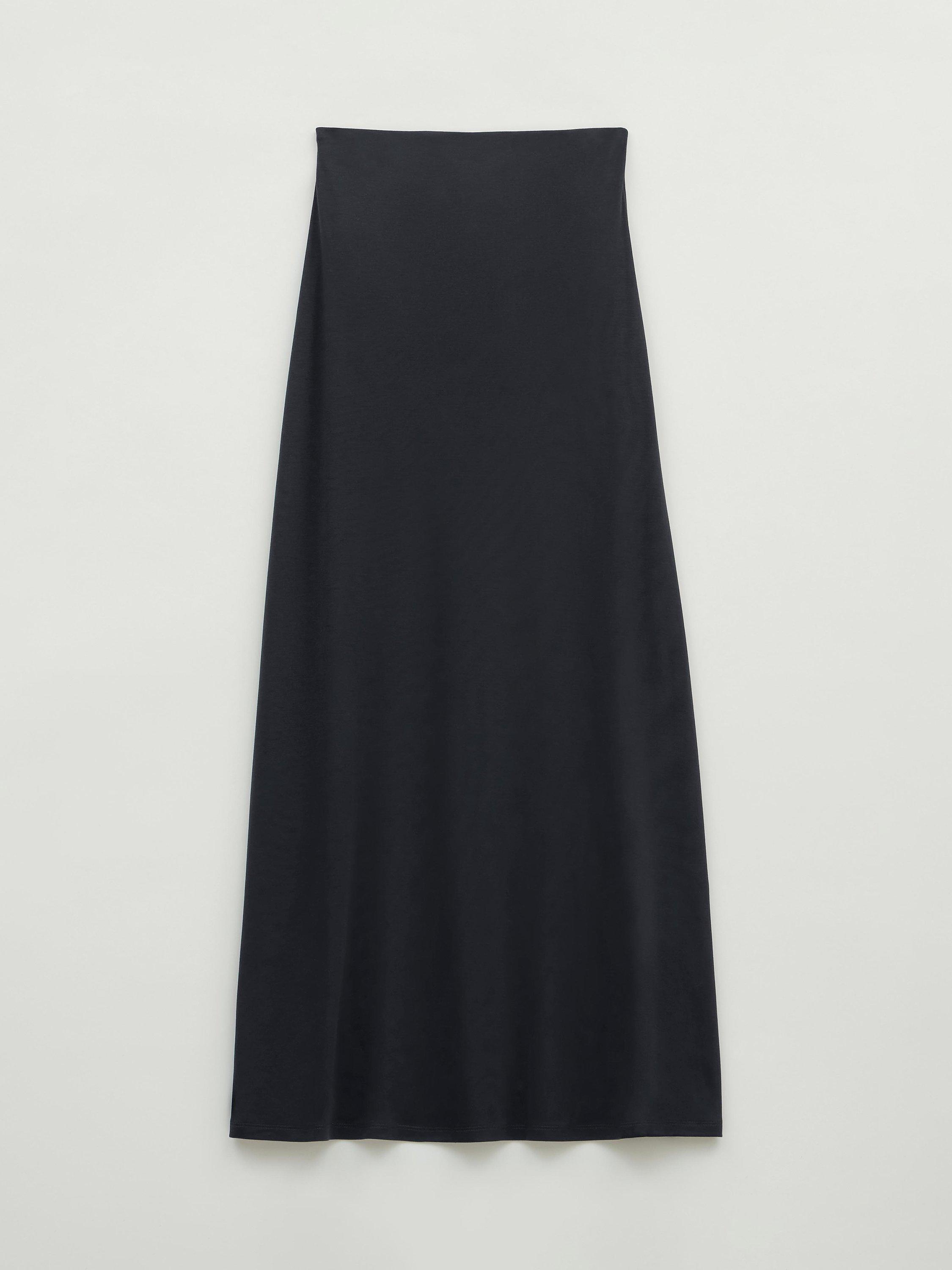 HUSH Belle Bandeau Maxi Dress, Black, 12