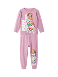 NAME IT Kids' Paw Patrol Pyjama Set, Arctic Dusk