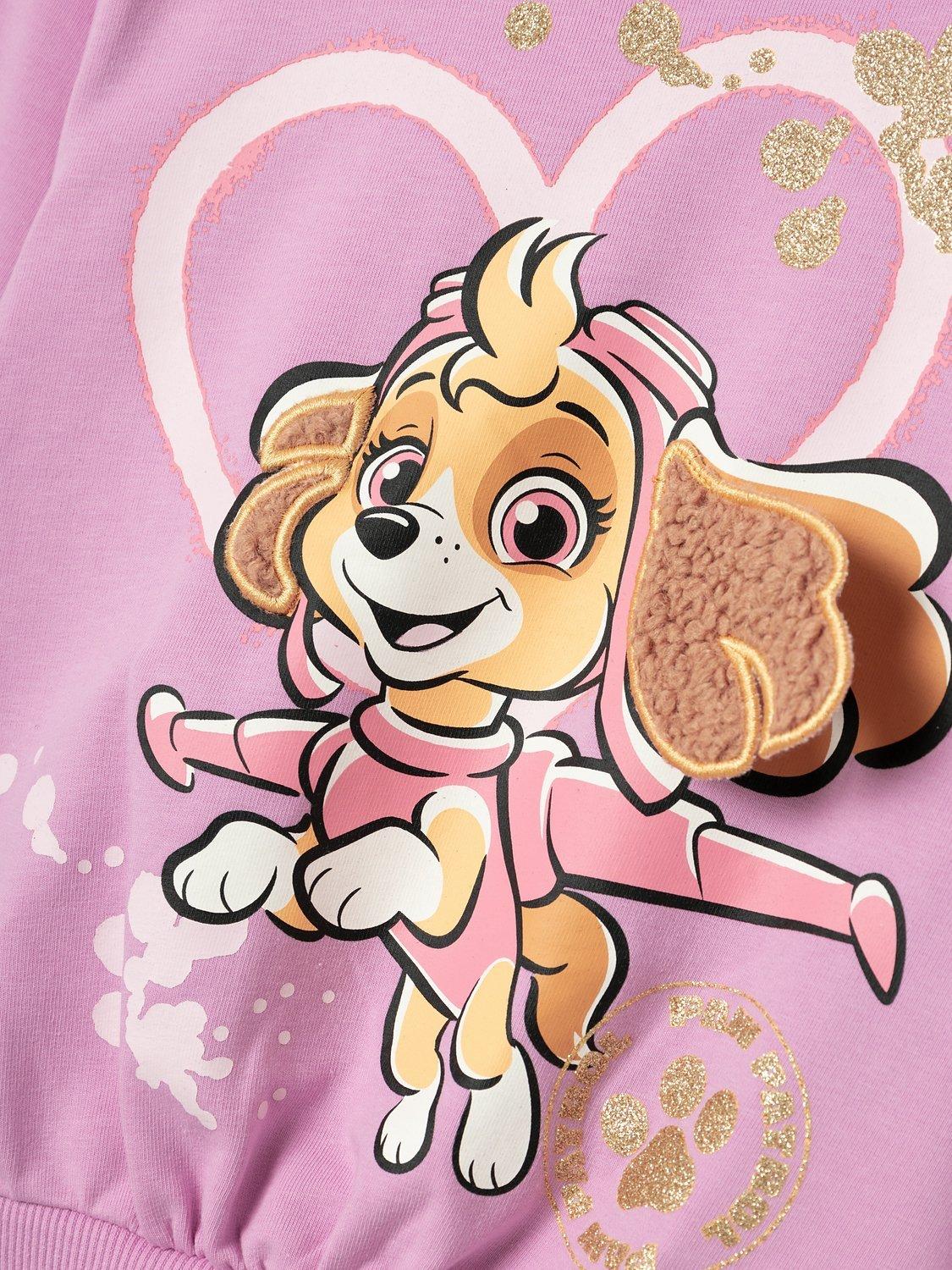 Product image 4 of 4, which shows NAME IT Kids' Paw Patrol Sweatshirt, Artic Dusk, 18-24 months