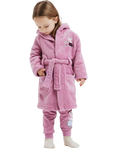 NAME IT Kids' Peppa Pig Dressing Gown, Mauve Orchid