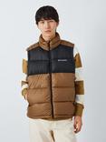 Columbia Pike Lake Puffer Gilet, Delta, Black
