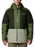 Columbia Point Park II Waterproof Insulated Jacket, Canteen/Greenscape