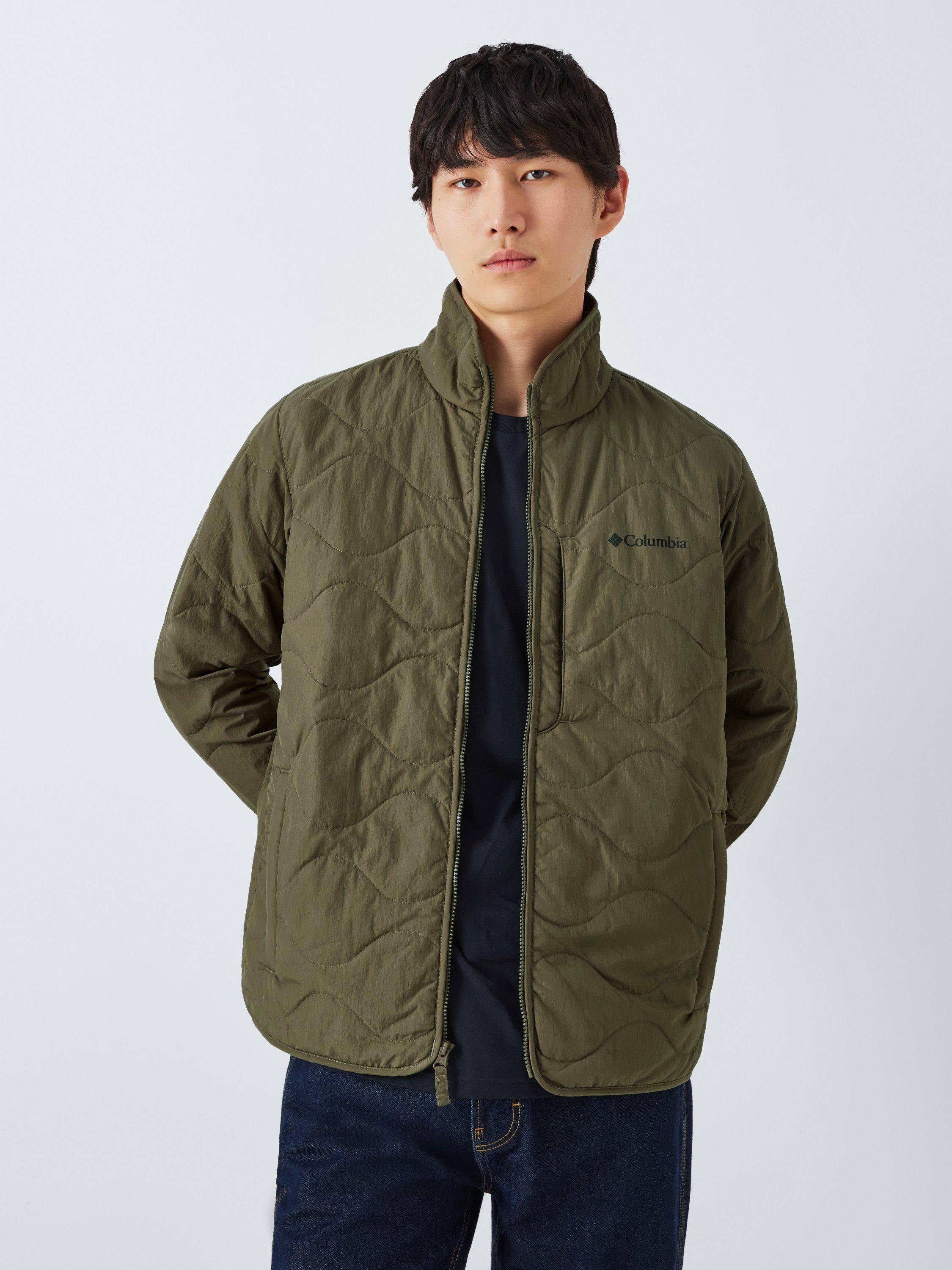 Columbia Birchwood Lightweight Quilted Jacket Stone Green