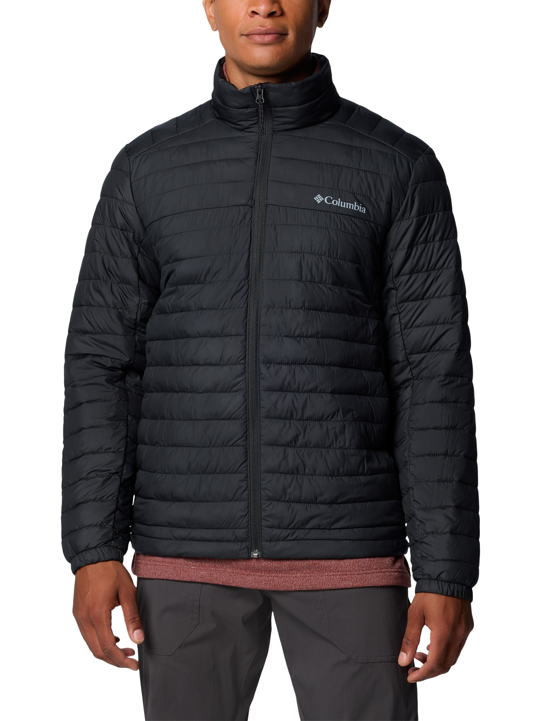 Product image 1 of 3, which shows Columbia Silver Falls Puffer Jacket, Black, XL
