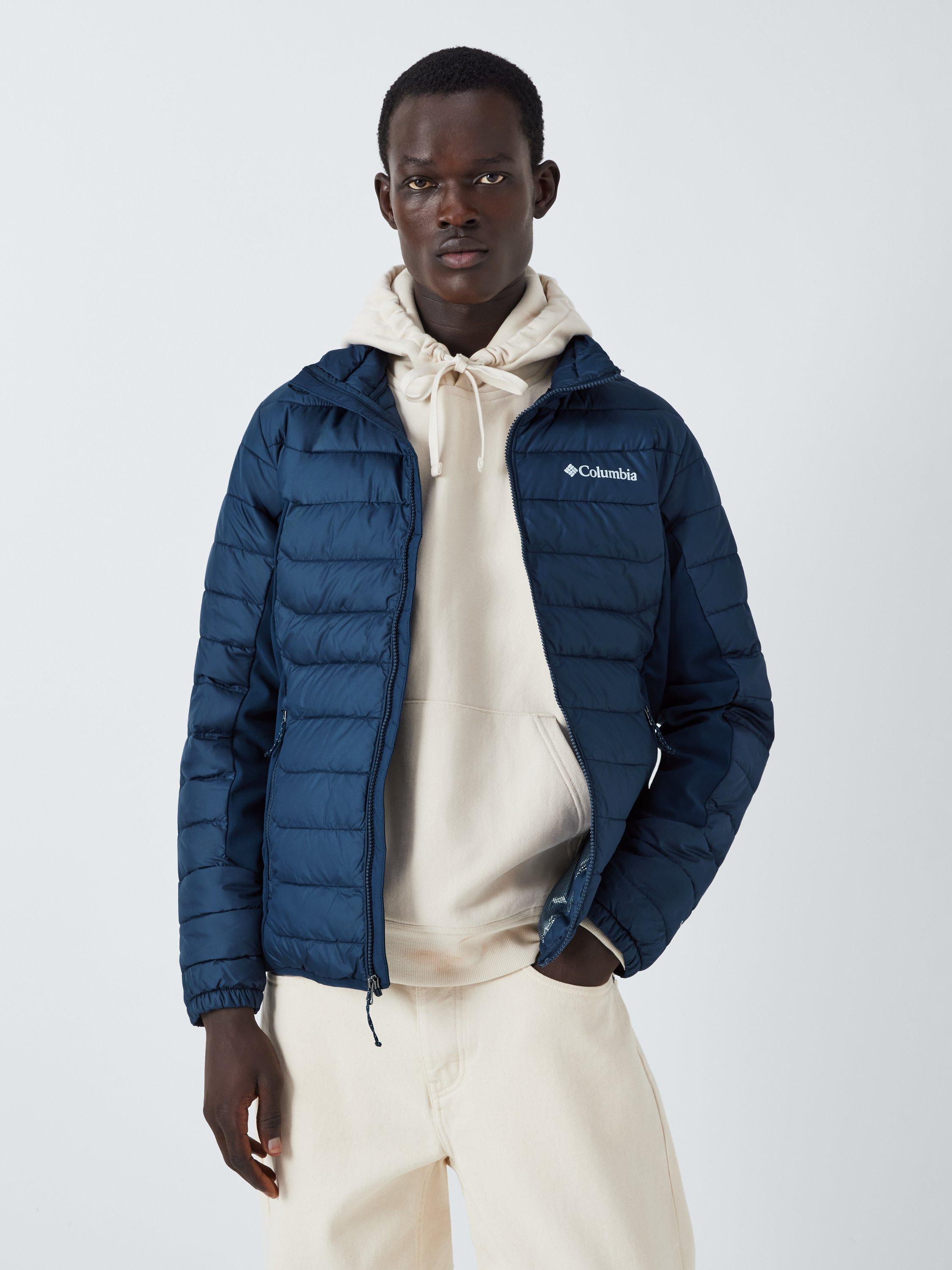 Columbia Powder Pass II Hybrid Down Jacket Collegiate Navy