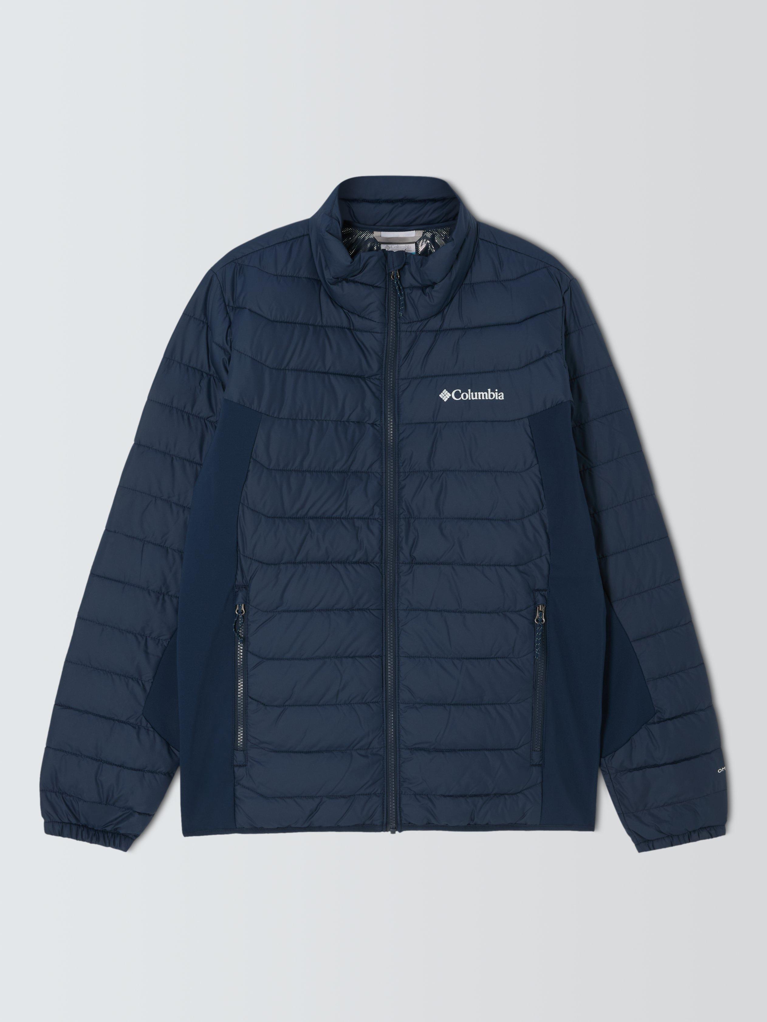 Columbia Powder Pass II Hybrid Down Jacket Collegiate Navy