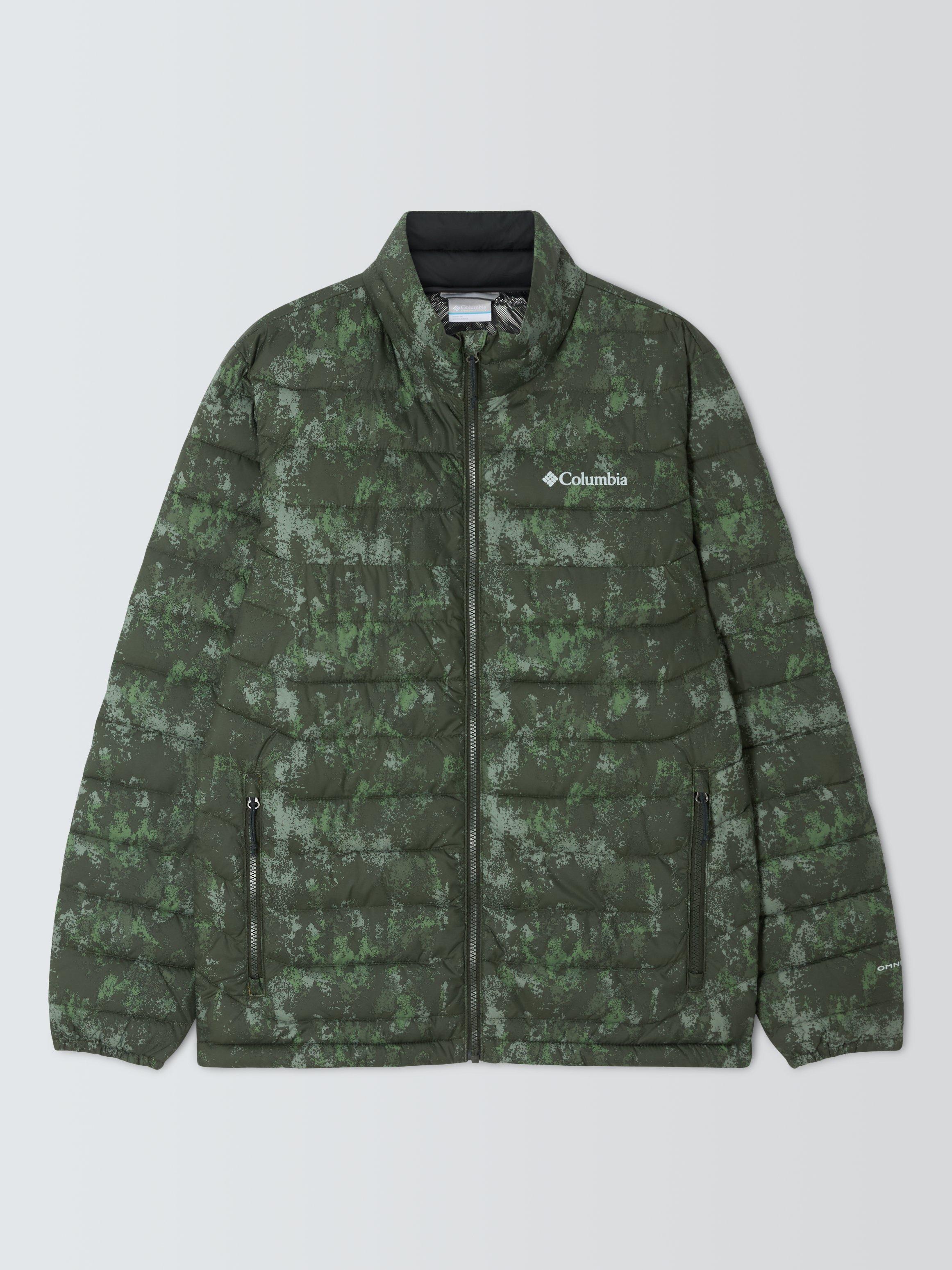 Product image 4 of 6, which shows Columbia Powder Lite™ Insulated Jacket, Greenscape Timb, S