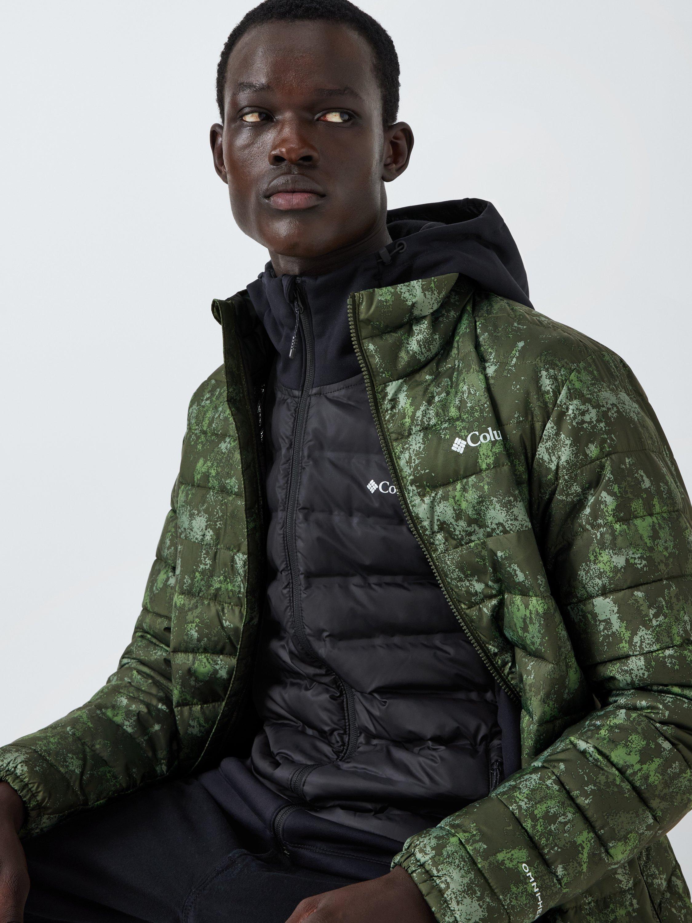 Product image 6 of 6, which shows Columbia Powder Lite™ Insulated Jacket, Greenscape Timb, S