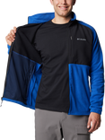 Columbia Sage Zip Through Fleece Top, Mountain Blue
