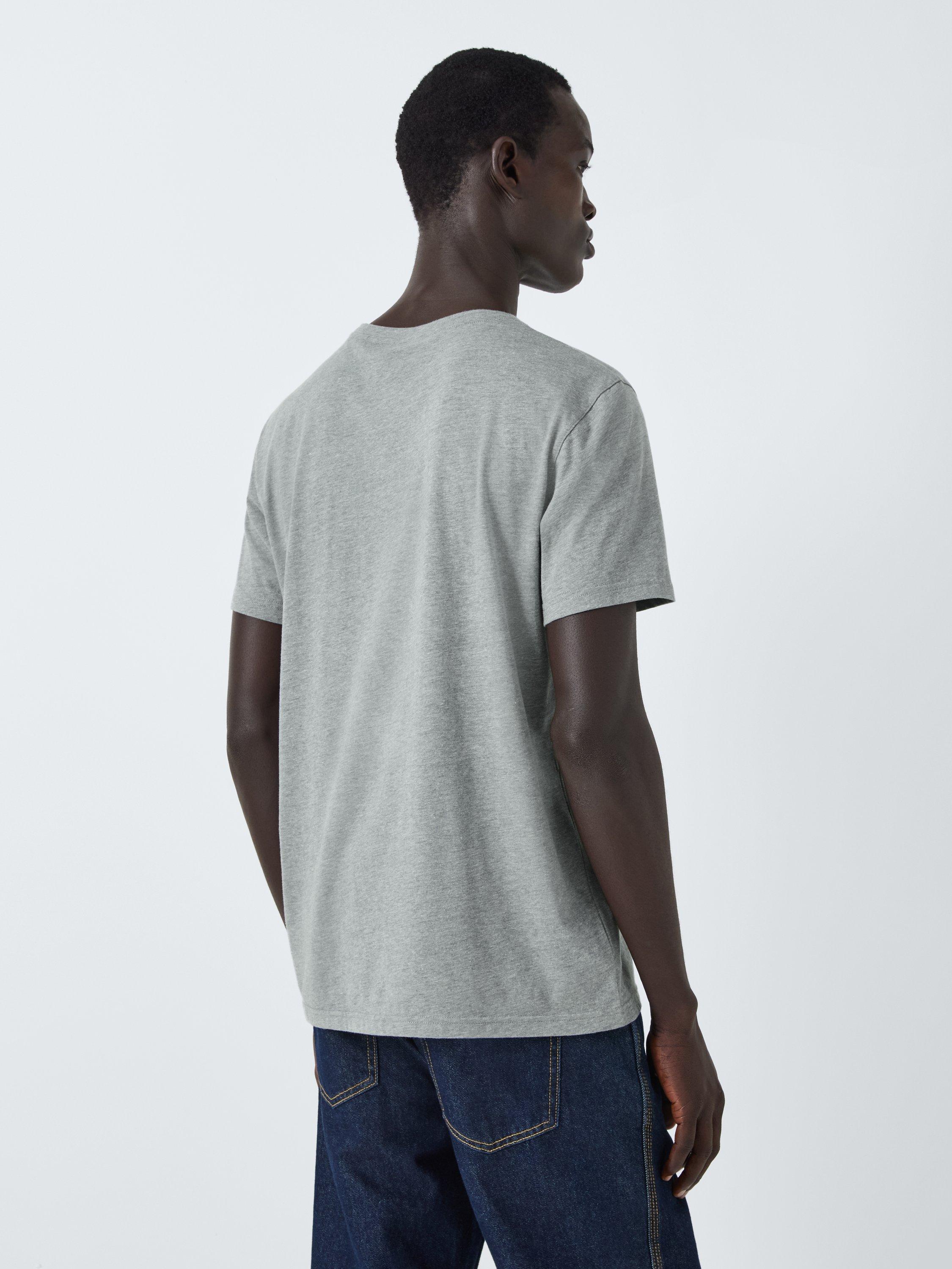 Product image 2 of 6, which shows Fjällräven 1960 Logo T-shirt, Grey Melange, XL
