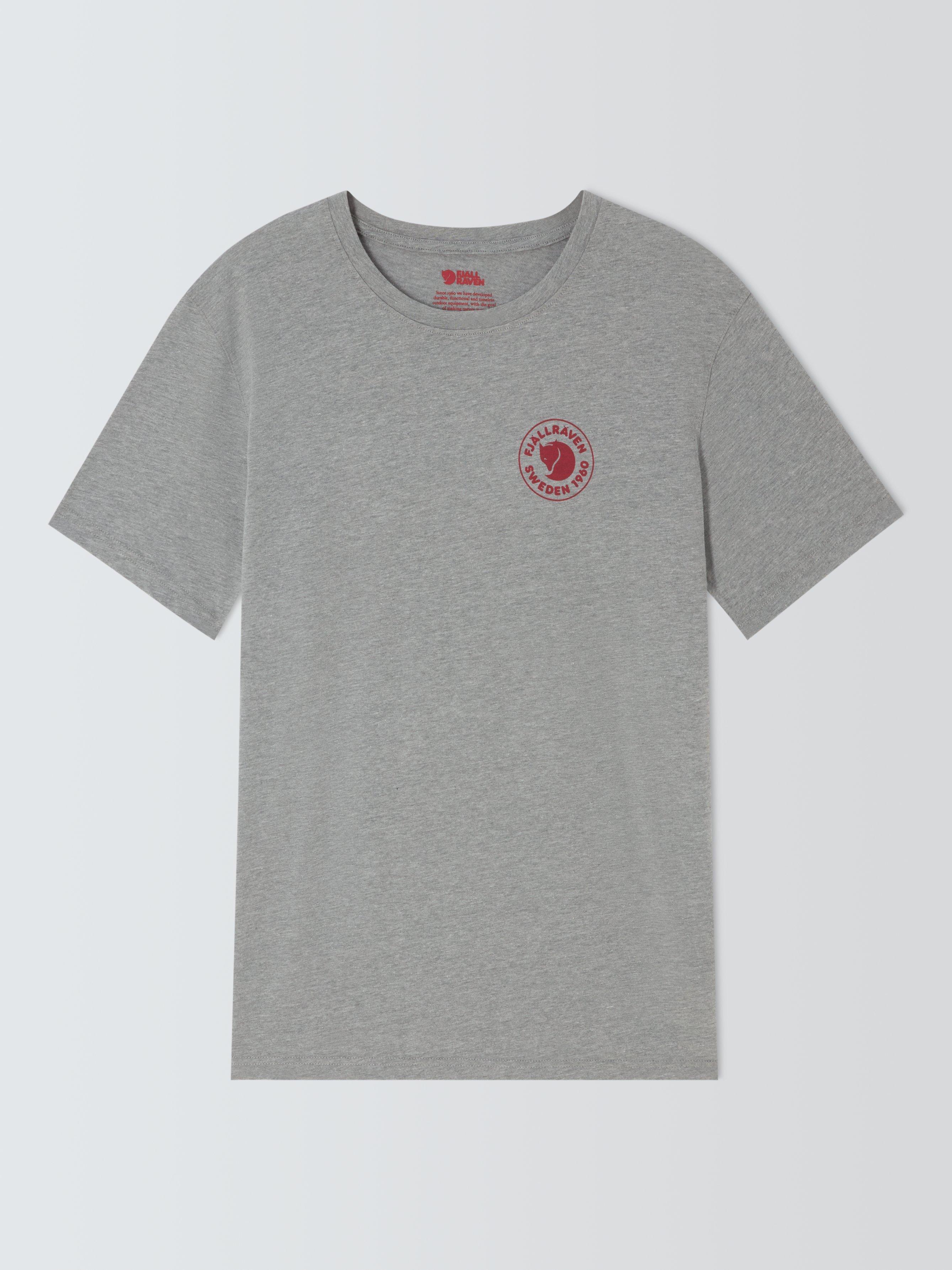 Product image 4 of 6, which shows Fjällräven 1960 Logo T-shirt, Grey Melange, XL