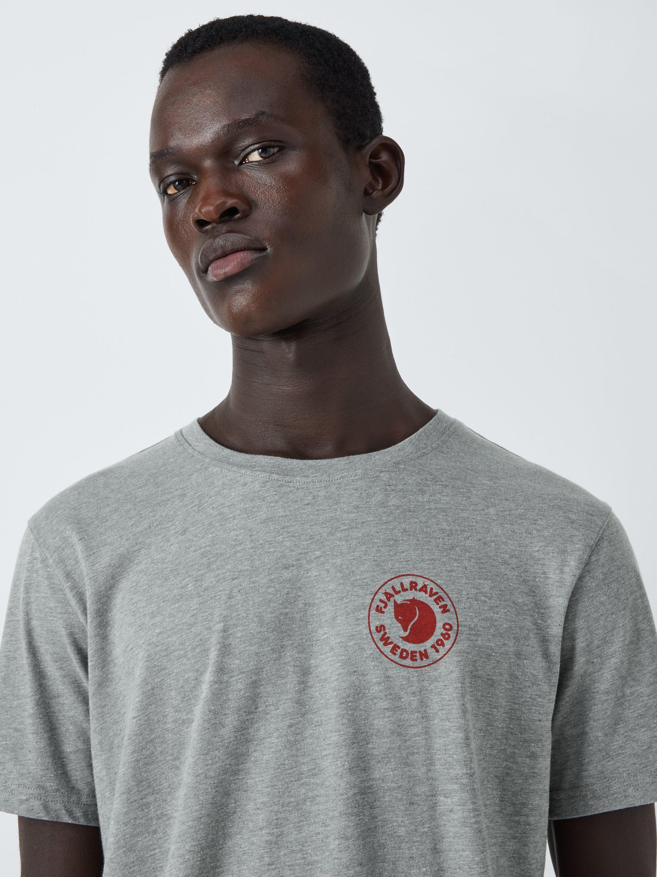 Product image 5 of 6, which shows Fjällräven 1960 Logo T-shirt, Grey Melange, XL
