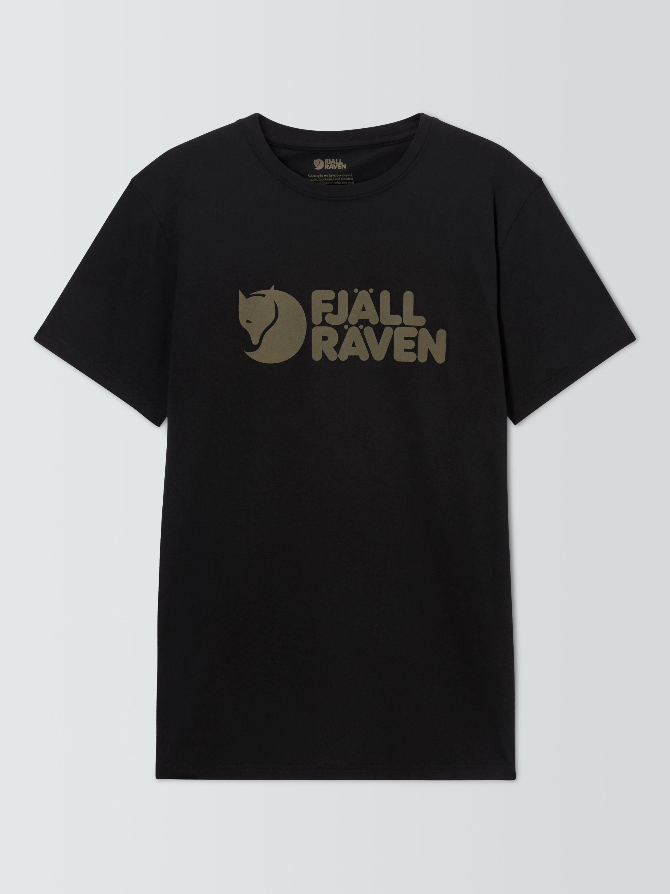 Fjällräven Logo T-Shirt, Black