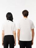 Lacoste Cotton Regular Fit Logo T-Shirt, White