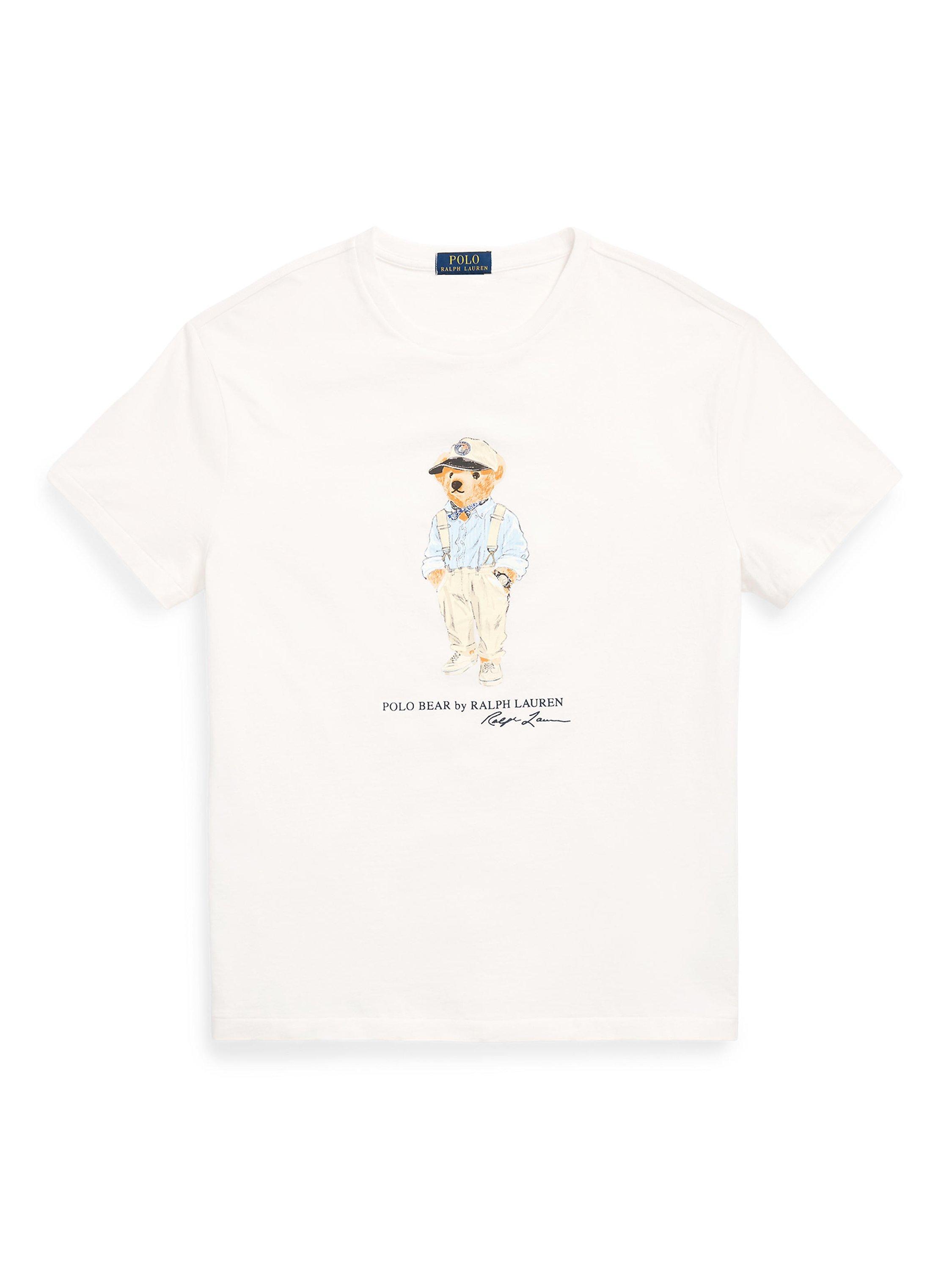 Polo bear shirt white hotsell