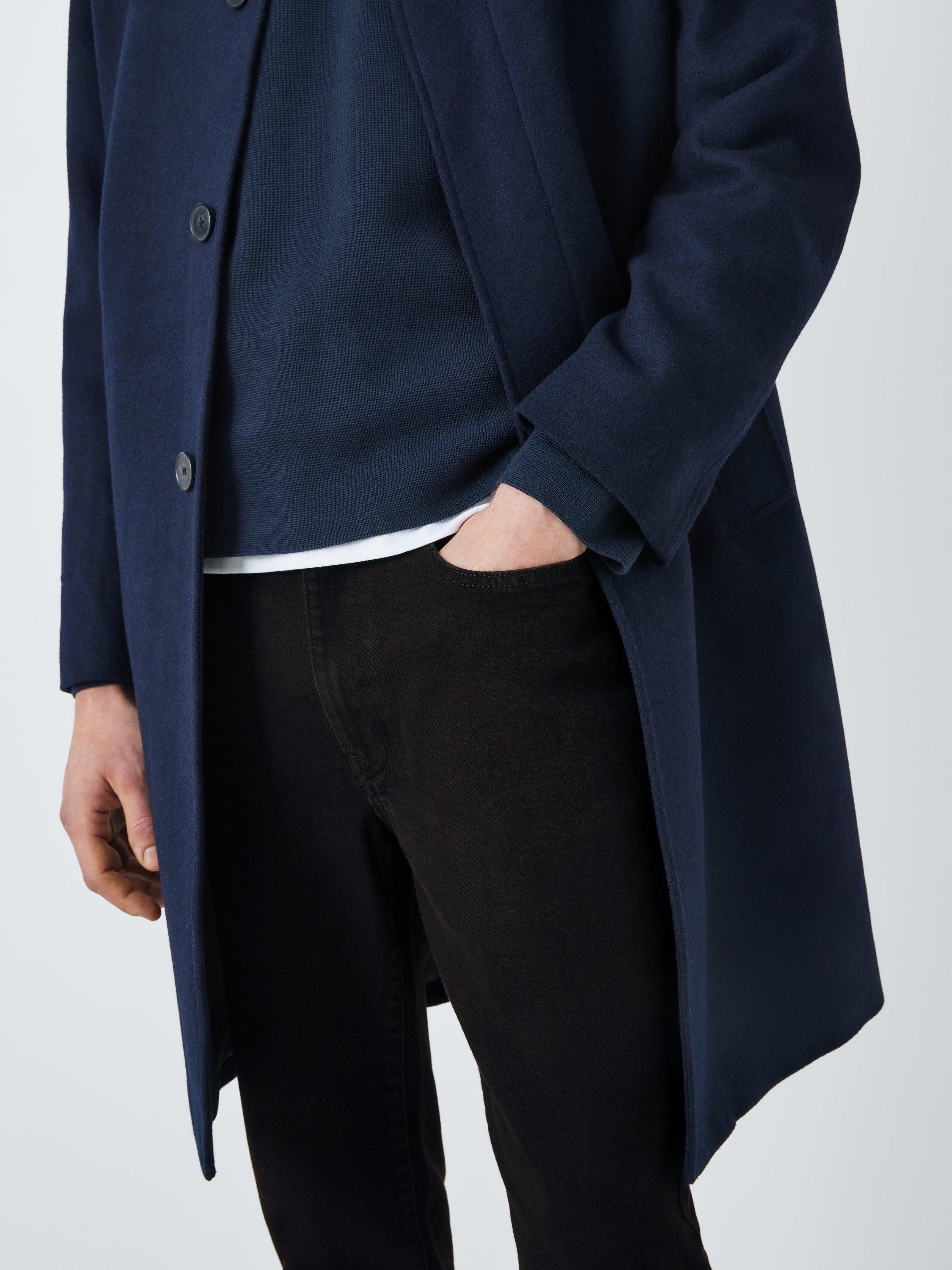 Product image 5 of 6, which shows Kin Slim Fit Tapered Leg Denim Jeans, Black, 34R