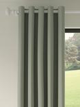 John Lewis Boucle Pair Blackout/Thermal Lined Eyelet Curtains