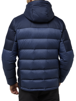 Jack Wolfskin Men's Nebelhorn Down Hooded Jacket, Nature Blue - view 2, Nature Blue
