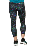 Ronhill Crop Running Tights, Digital Jungle