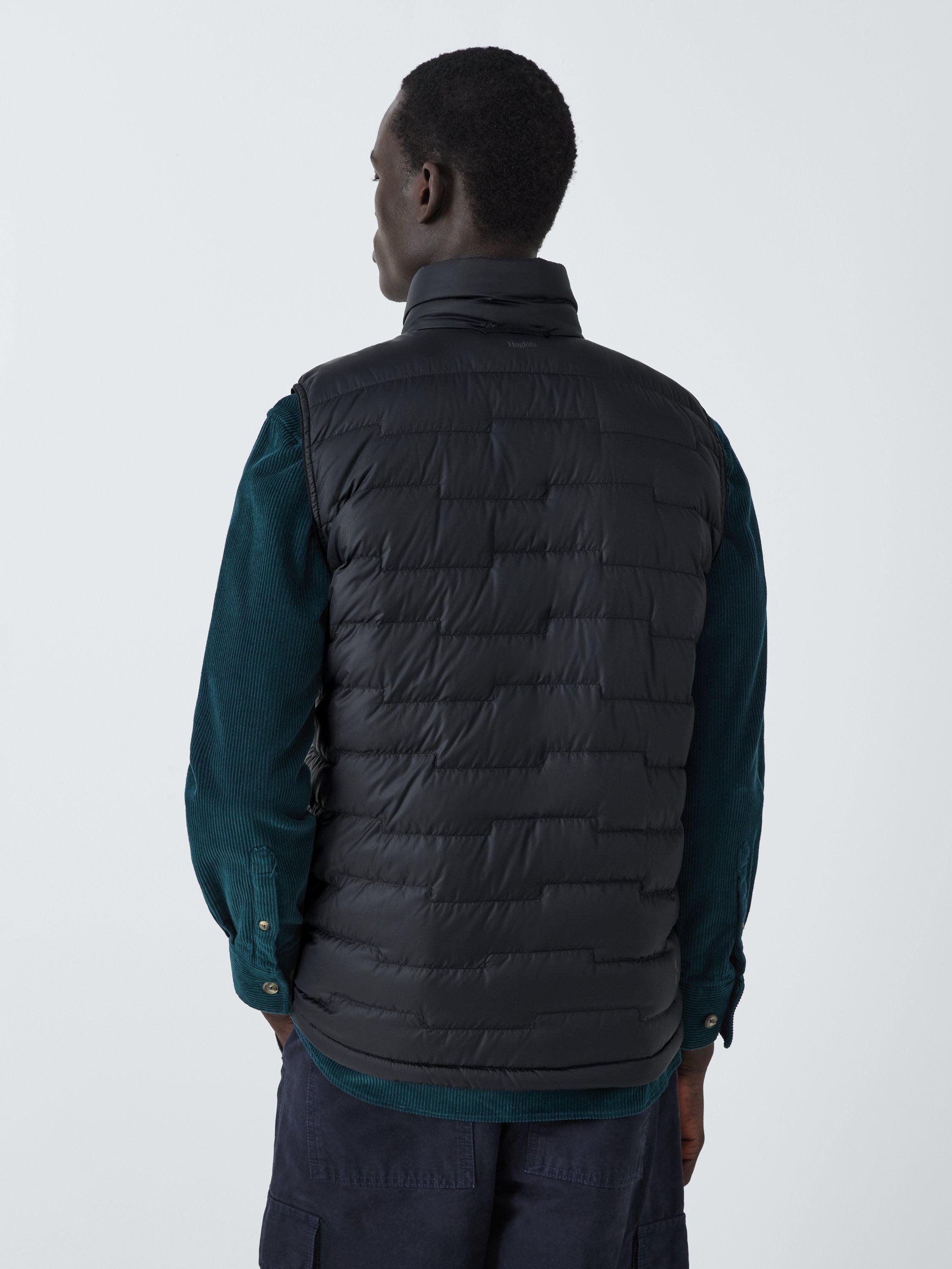 Product image 2 of 6, which shows Haglöfs Men's ROC Flash Down Vest, True Black, S