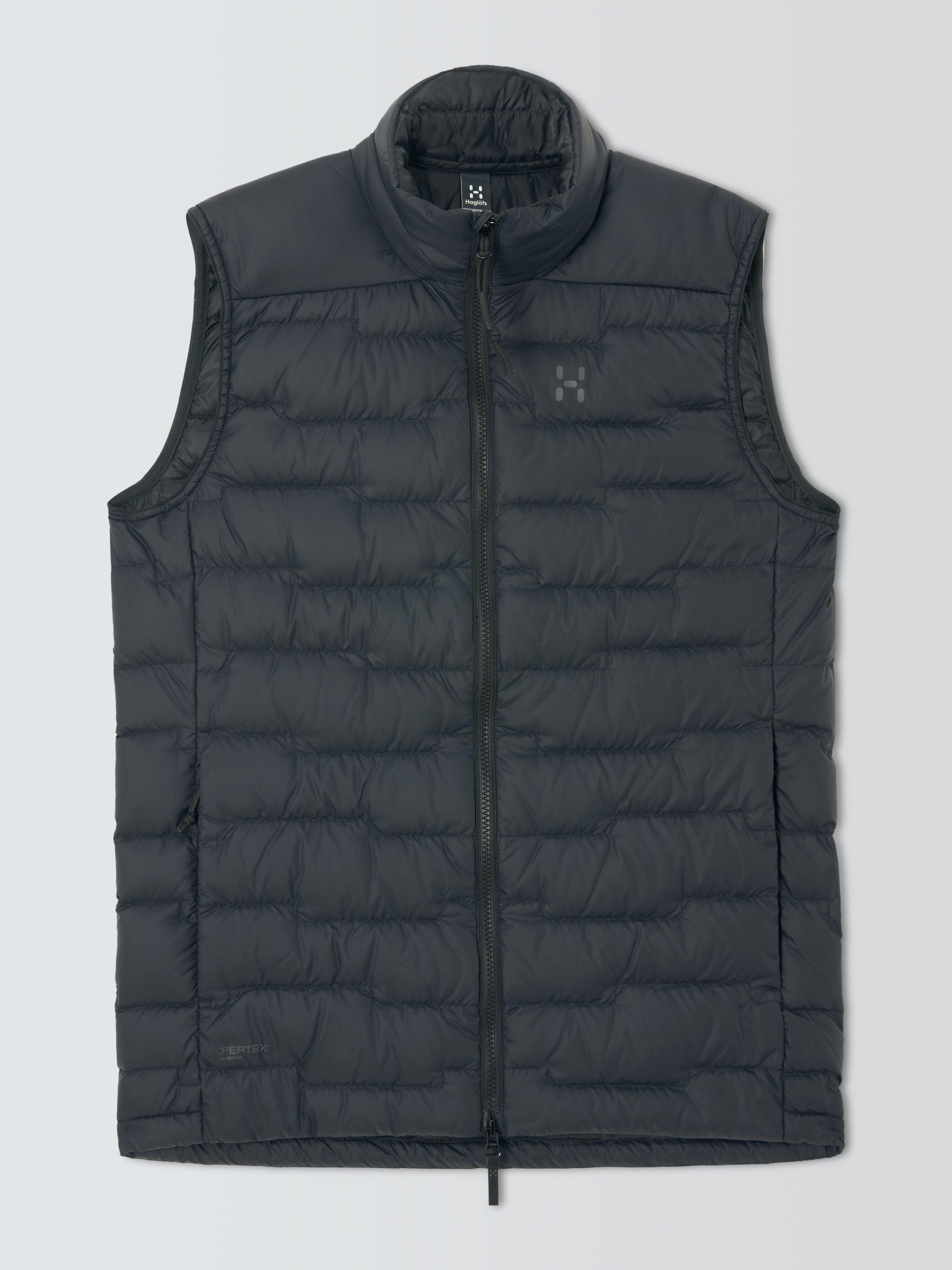 Product image 4 of 6, which shows Haglöfs Men's ROC Flash Down Vest, True Black, S
