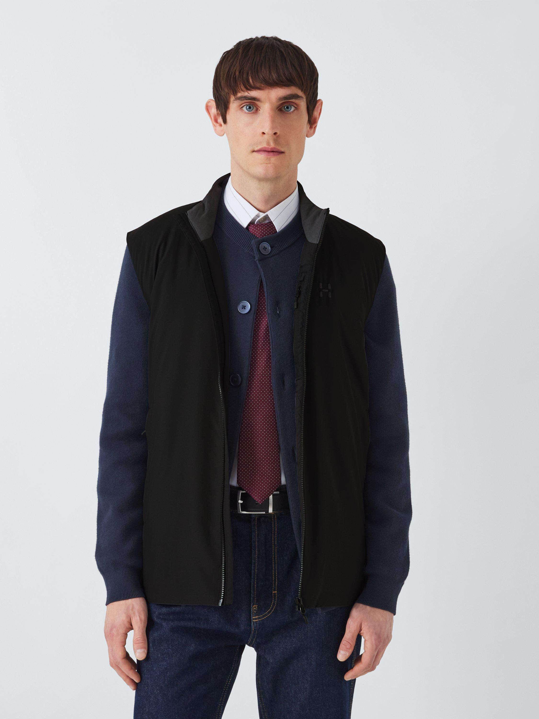 Product image 1 of 7, which shows Haglöfs Men's Mimic Alert Vest Jacket, True Black, S
