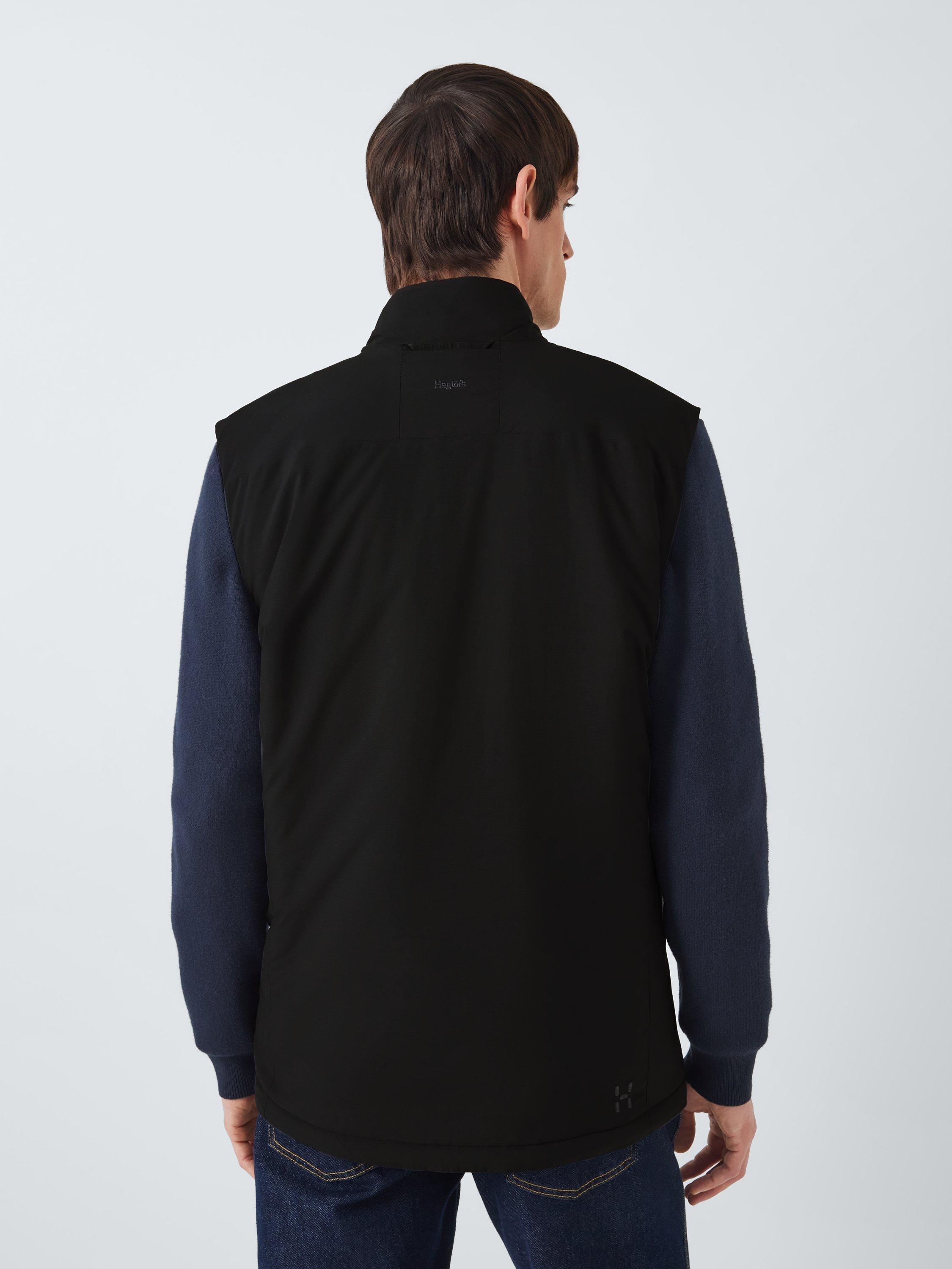Product image 2 of 7, which shows Haglöfs Men's Mimic Alert Vest Jacket, True Black, S