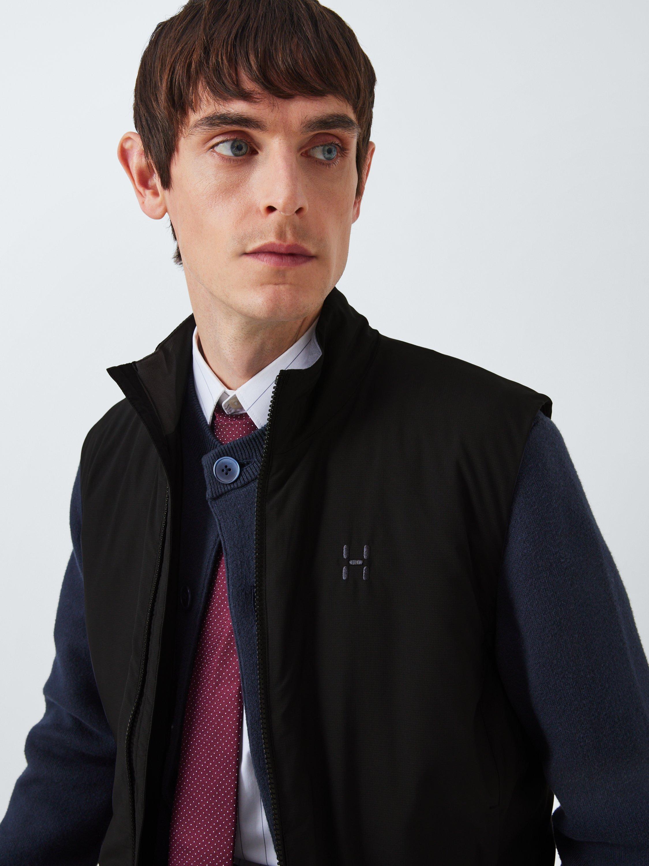 Product image 6 of 7, which shows Haglöfs Men's Mimic Alert Vest Jacket, True Black, S