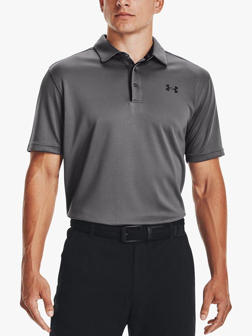 Under Armour UA Tech Polo Top, Graphite/Black