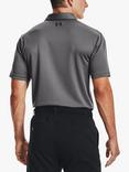 Under Armour Men's UA Tech  Polo Top, Graphite/Black