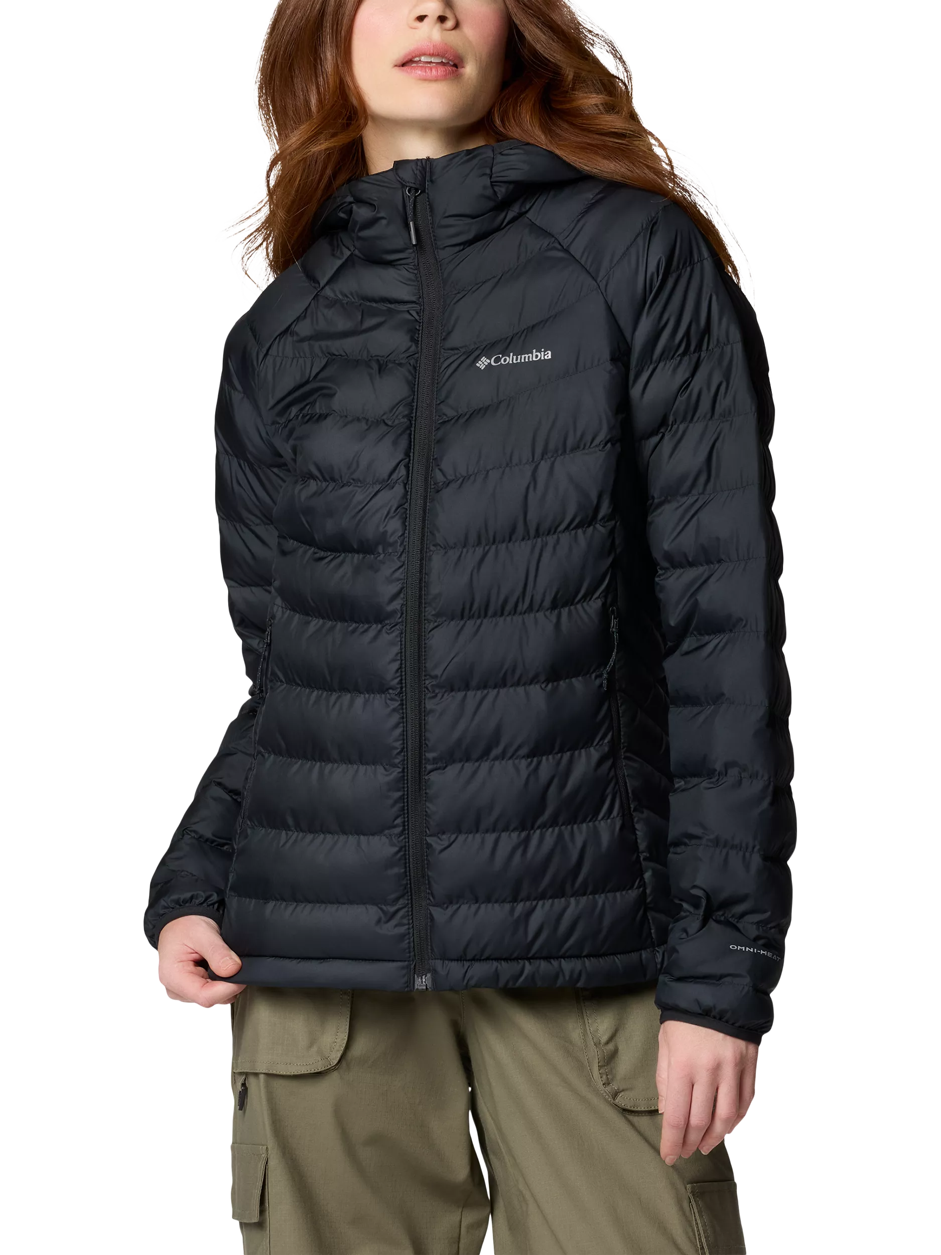 Columbia Powder Lite II Hooded Insulated Jacket Black